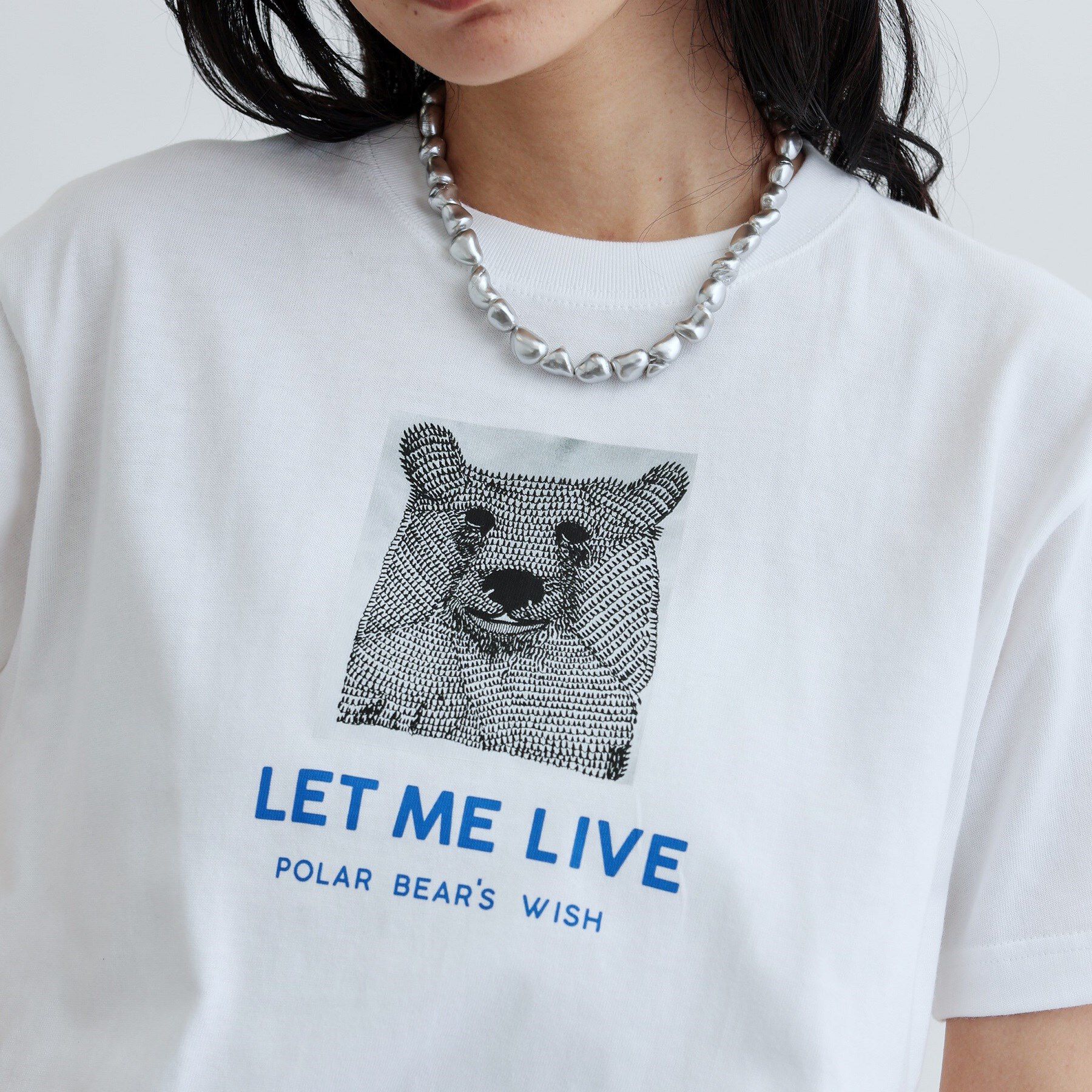 GALLEST「【ANGE IN DISGUISE】LET ME LIVE プリントTシャツ」|Tシャツ・カットソー|