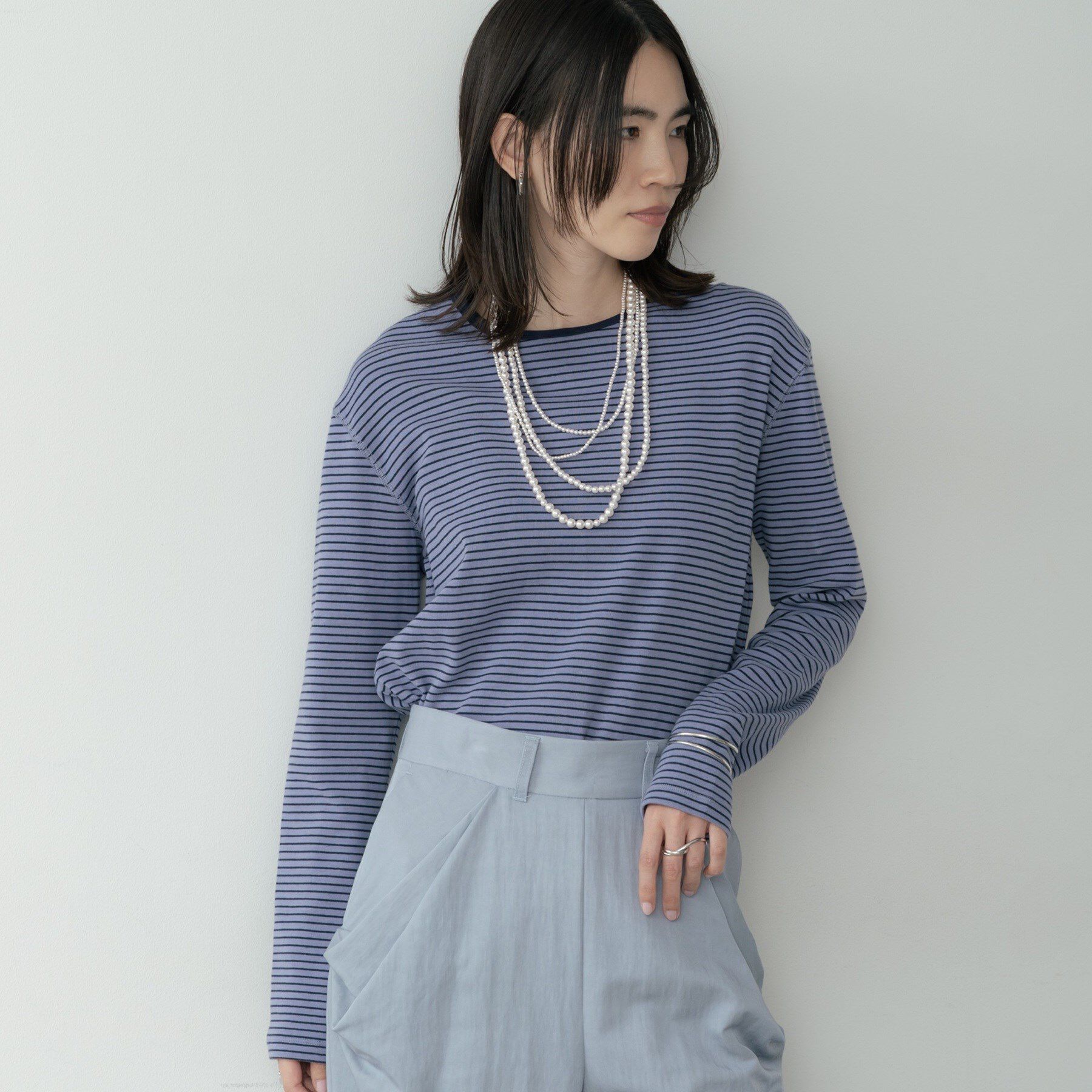 GALLEST「ボーダーカットソー」|Tシャツ・カットソー|