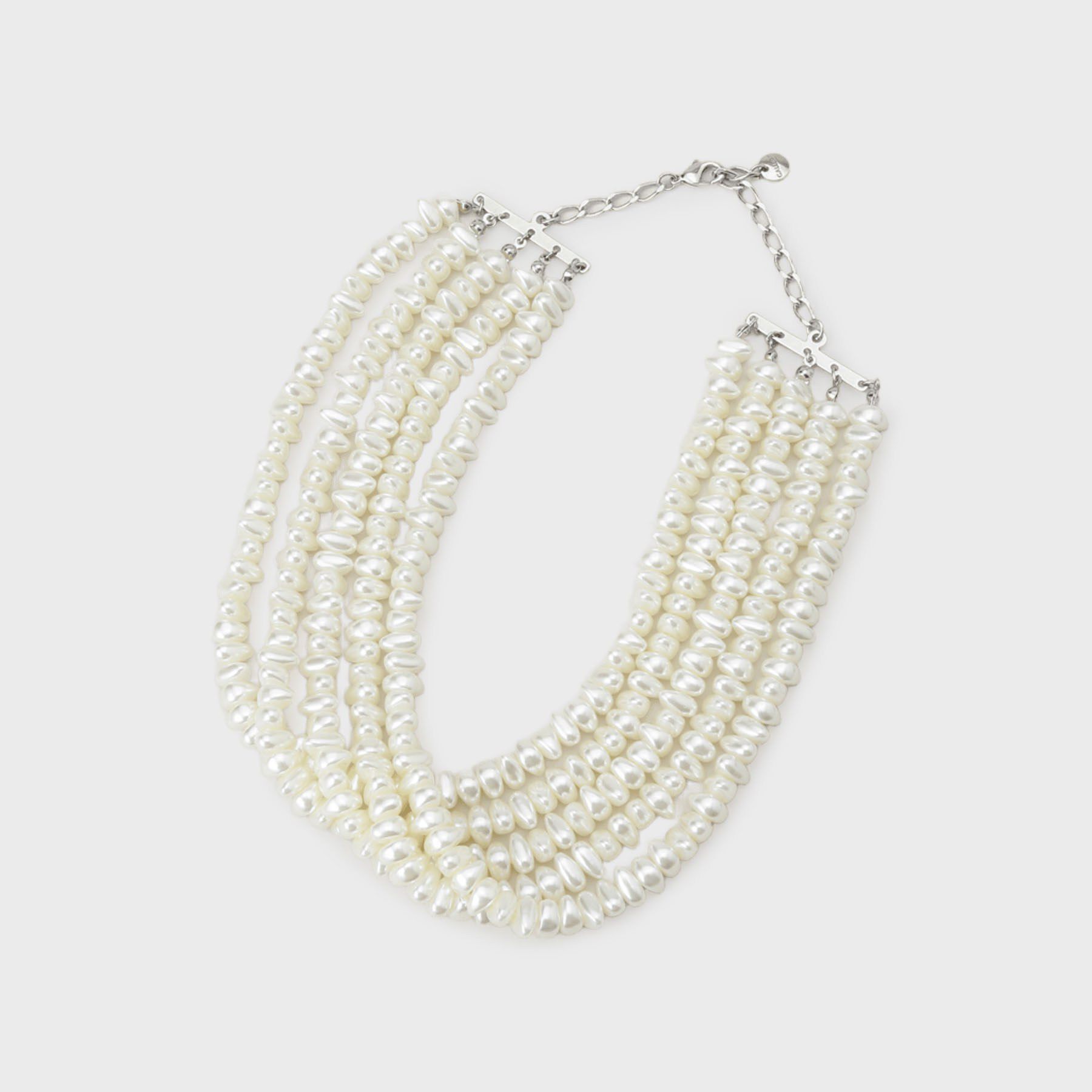 GALLEST「カジュアルパール調ネックレス」|ネックレス|オフホワイト(003