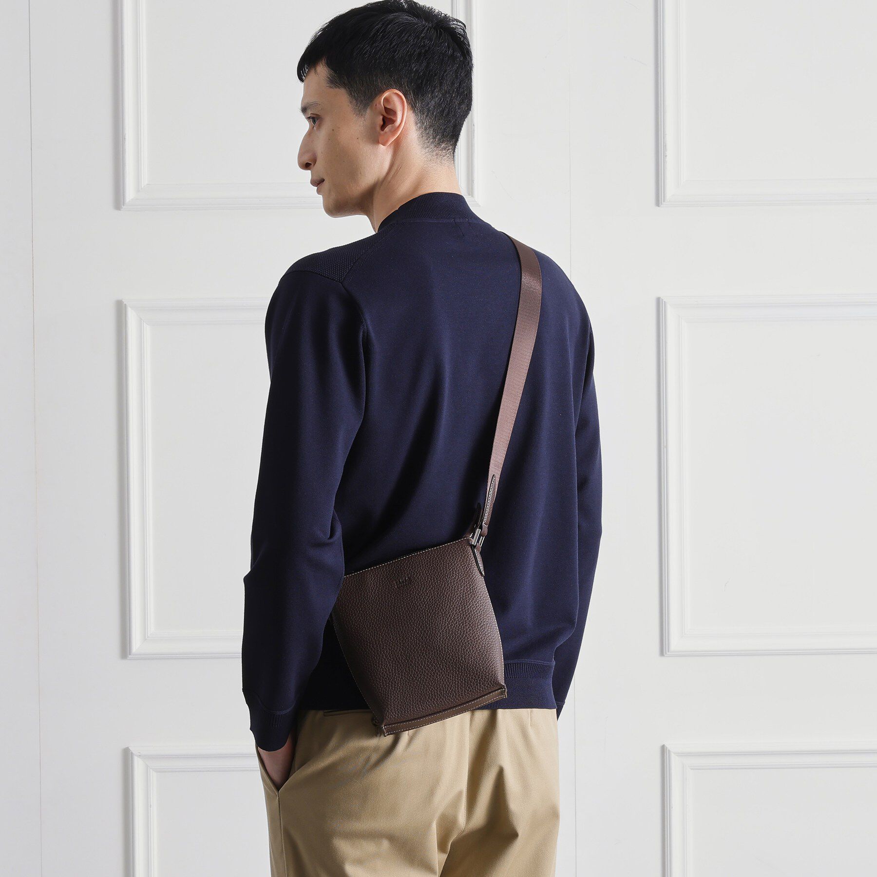 TAKEO KIKUCHI「フレンチシュリンクレザーミニショルダー」|ショルダー・メッセンジャー|