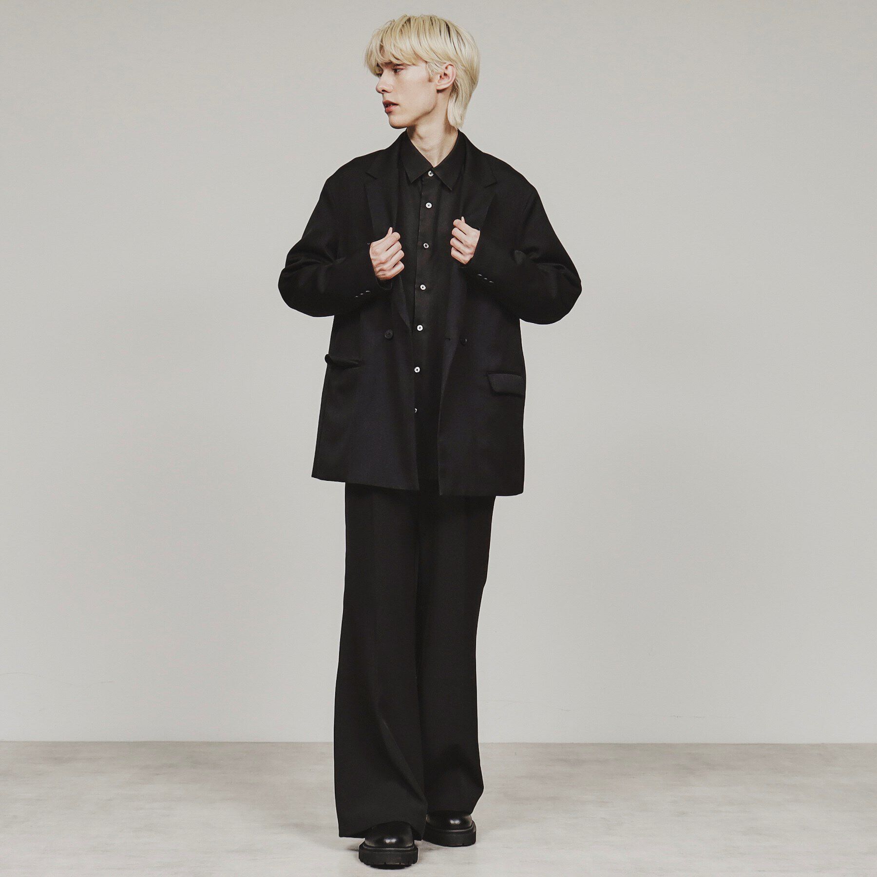 tk.TAKEO KIKUCHI「キャバリーツイルジャケット」|テーラードジャケット|