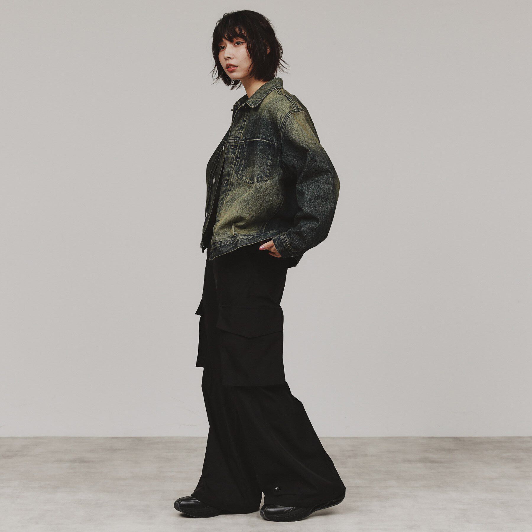 tk.TAKEO KIKUCHI「フレアカーゴパンツ」|その他|