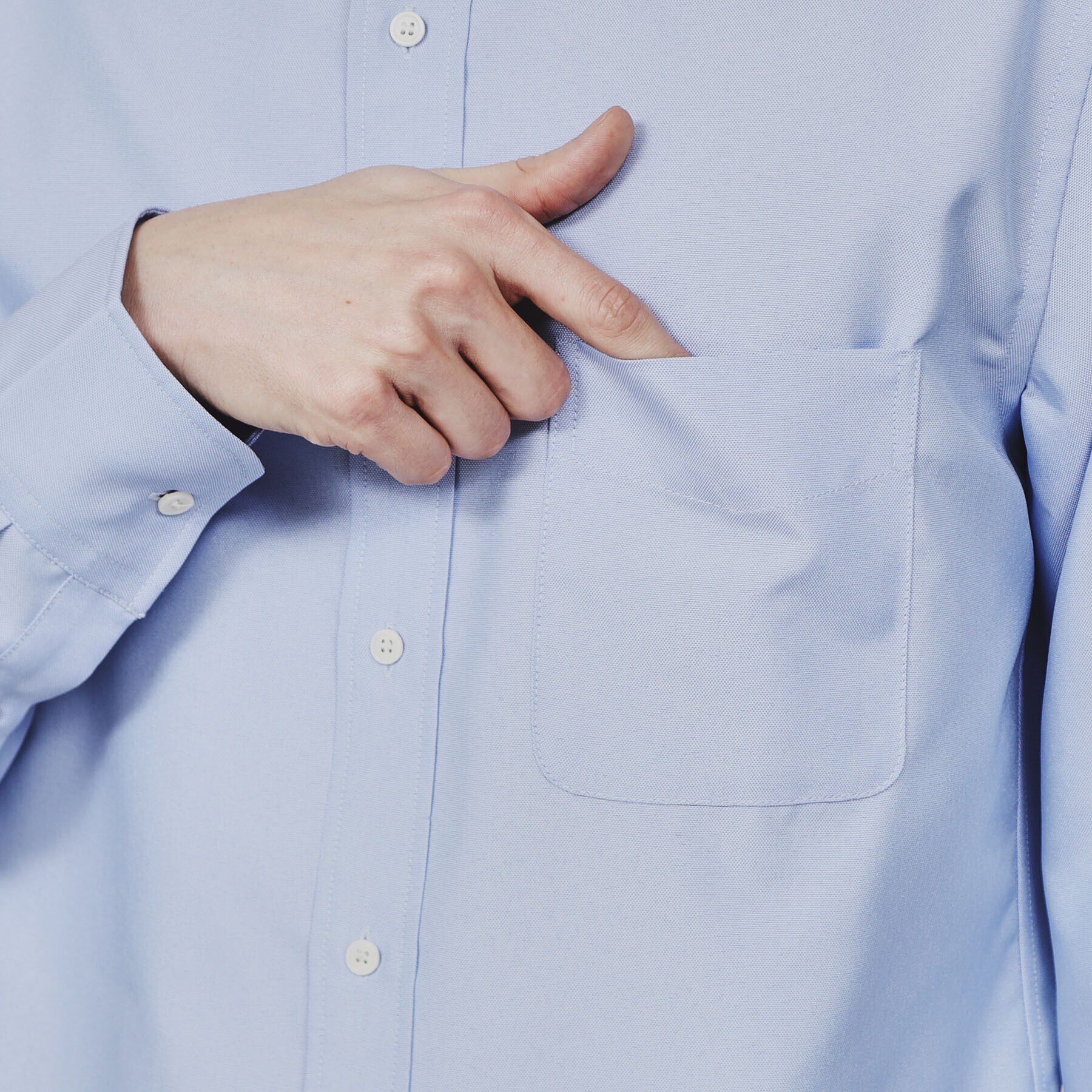 tk.TAKEO KIKUCHI「【ビジカジ対応】ドライポリオックスブロードシャツ」|シャツ・ブラウス|