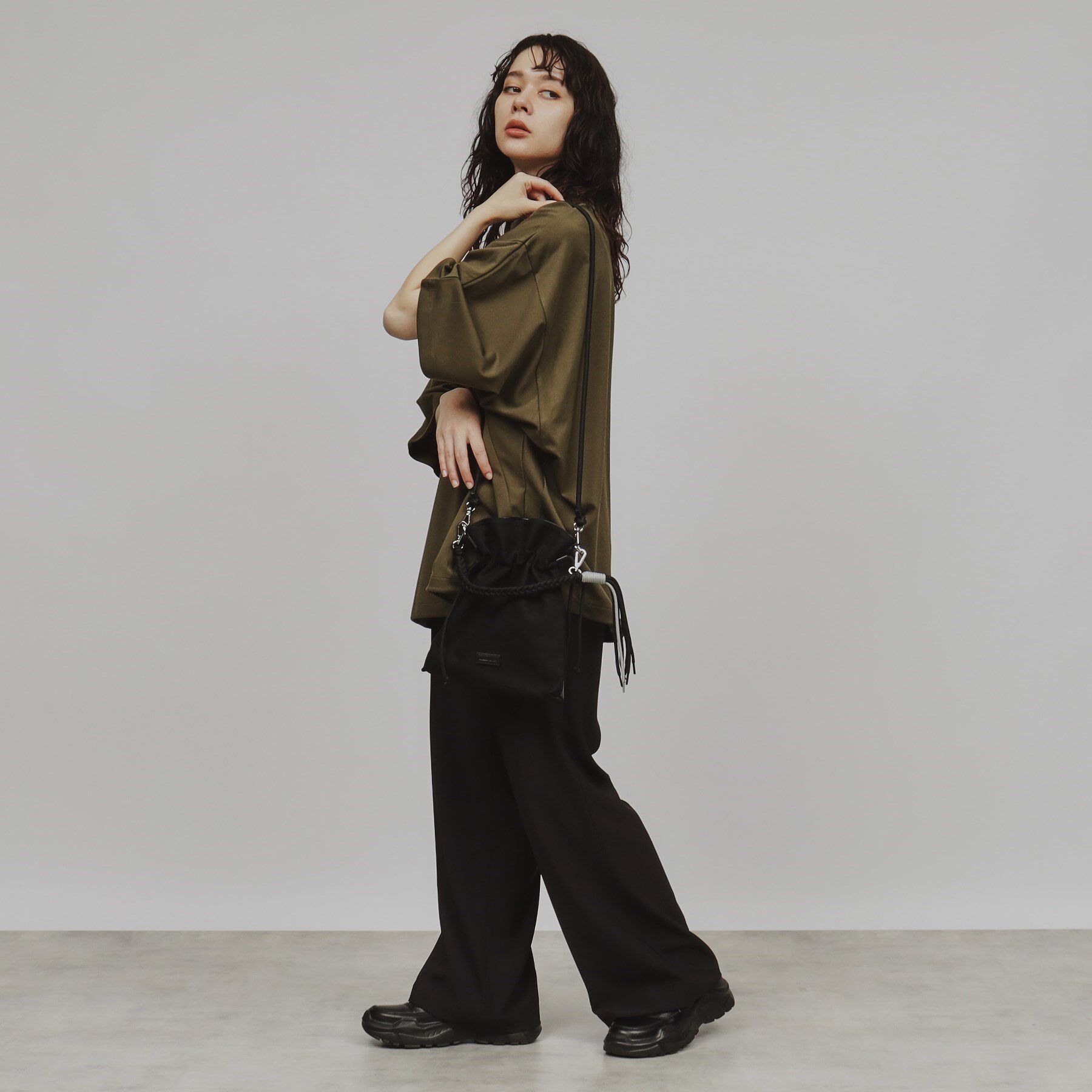 tk.TAKEO KIKUCHI「ADAMPATEK 別注 アソート巾着ショルダーバッグ」|ショルダー・メッセンジャー|