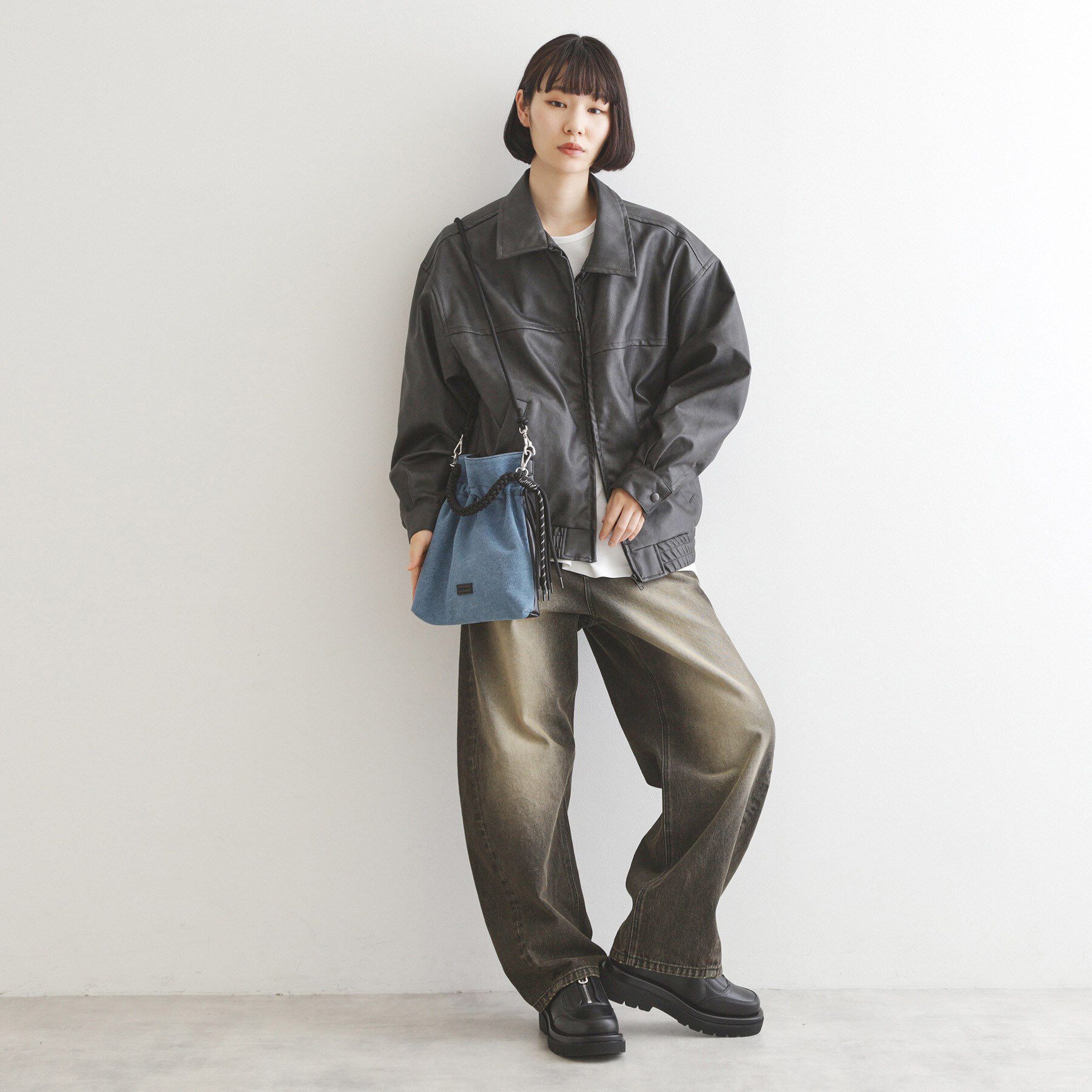 tk.TAKEO KIKUCHI「ADAMPATEK 別注 アソート巾着ショルダーバッグ」|ショルダー・メッセンジャー|