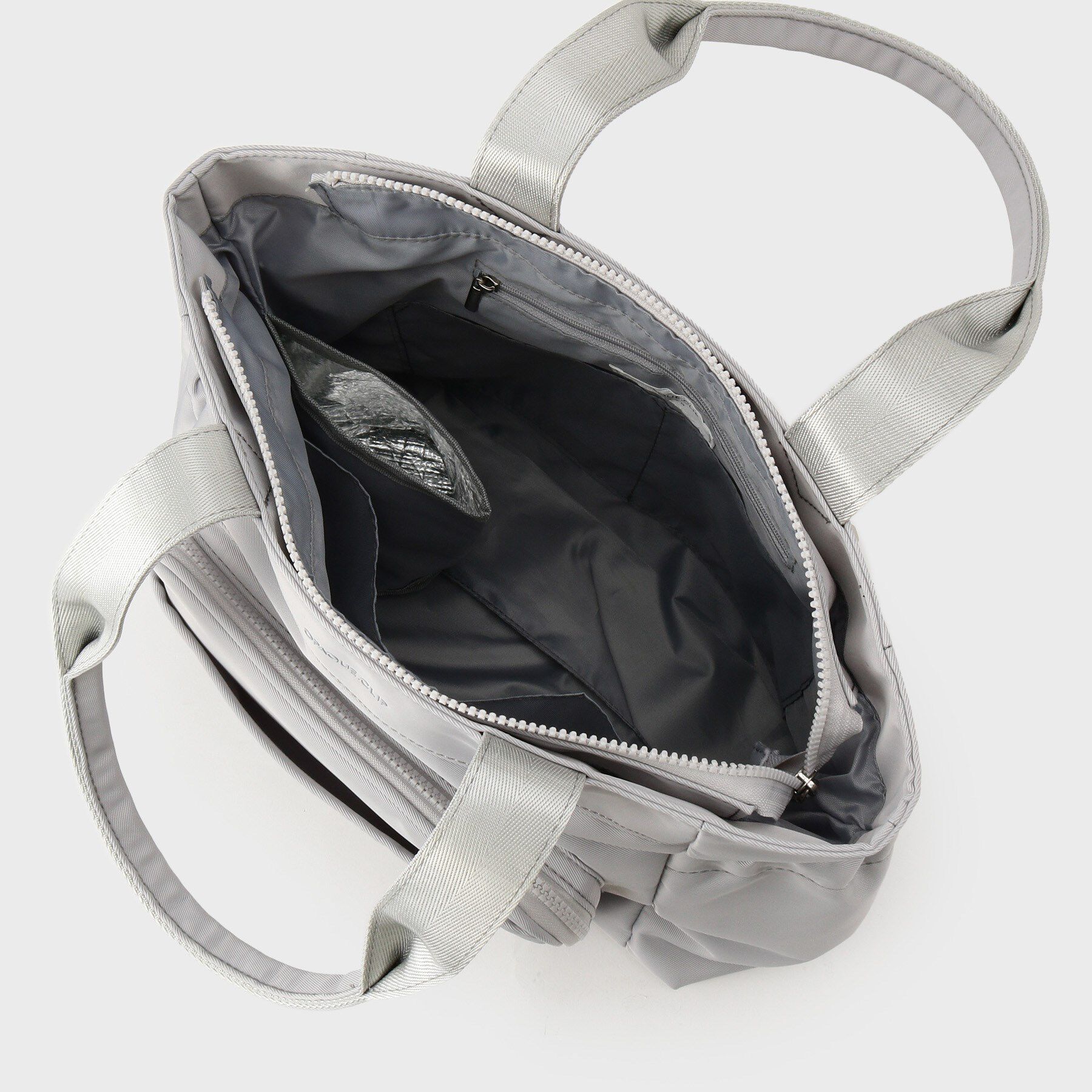 OPAQUE.CLIP「フロントポケット3層デザインBIGトートバッグ【マルチポケット】」|トートバッグ|