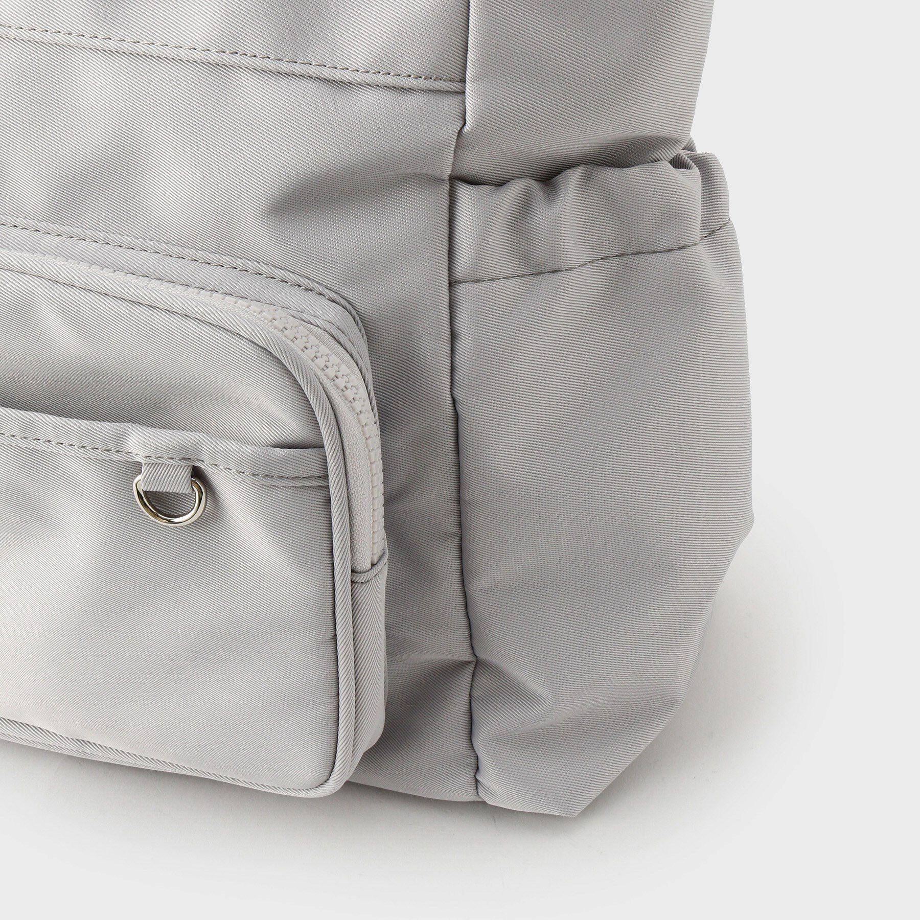 OPAQUE.CLIP「フロントポケット3層デザインBIGトートバッグ【マルチポケット】」|トートバッグ|