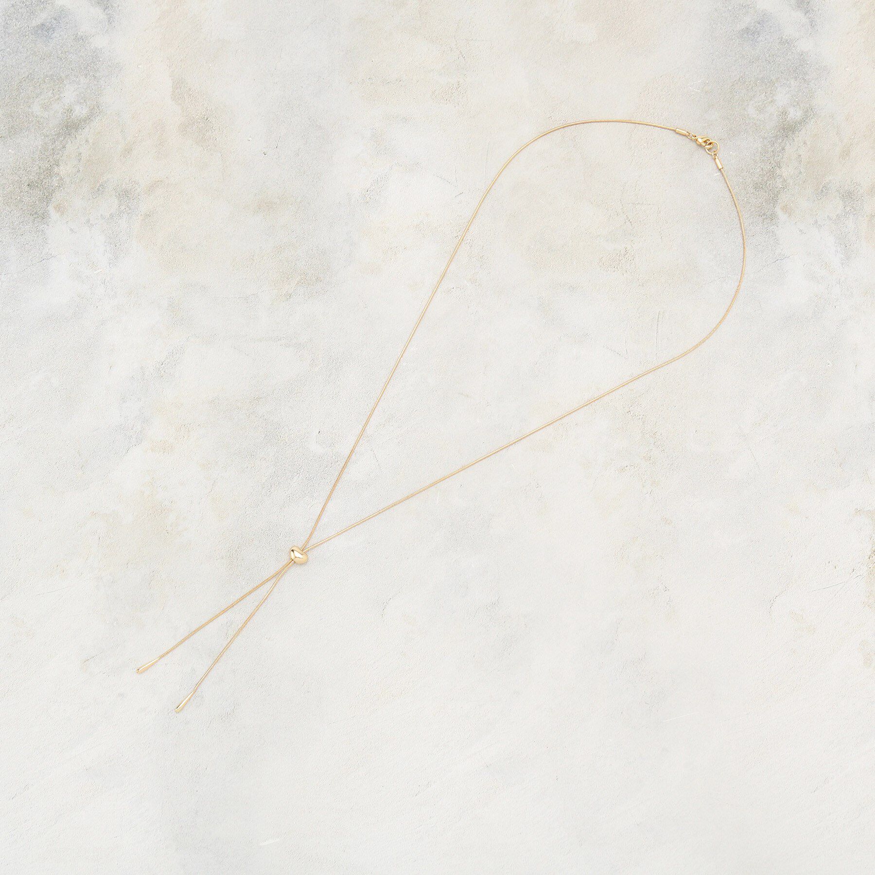 OPAQUE.CLIP「ミニビーンズスライドネックレス」|ネックレス|