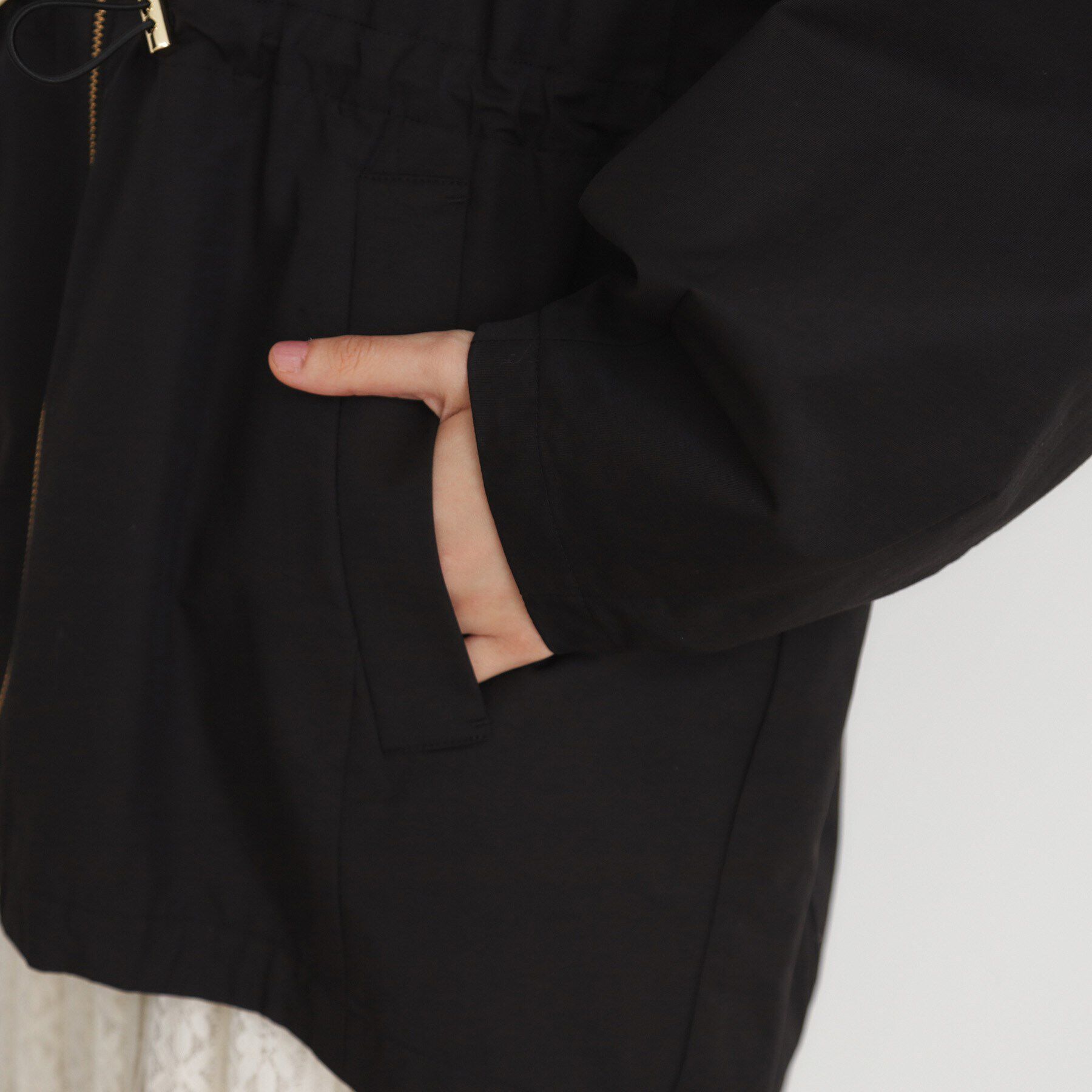 THE SHOP TK「【撥水】ウエストドロストマウンテンパーカ」|ブルゾン・スタジャン|