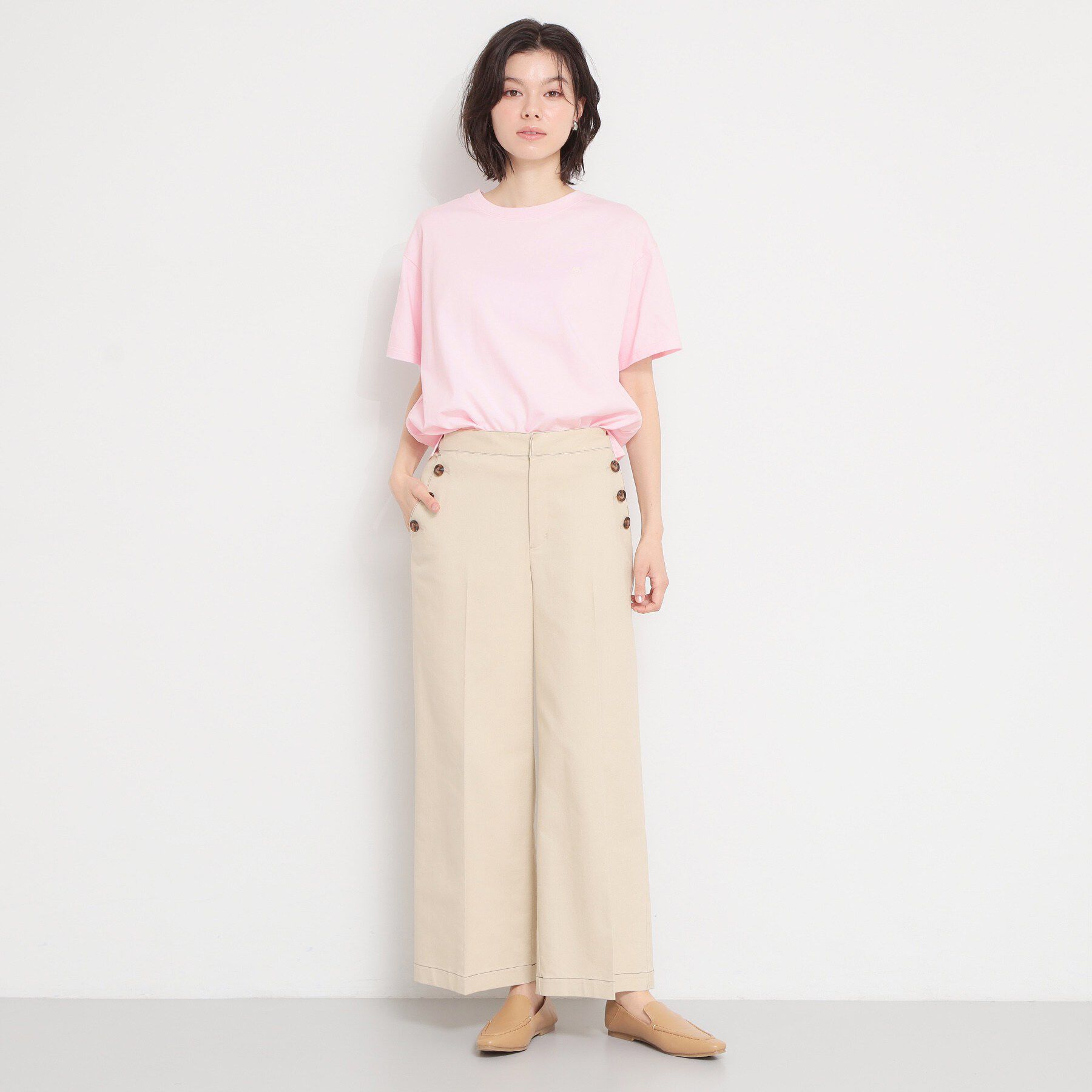 THE SHOP TK「【POLO BCS 別注】ワンポイント刺繍T」|Tシャツ・カットソー|