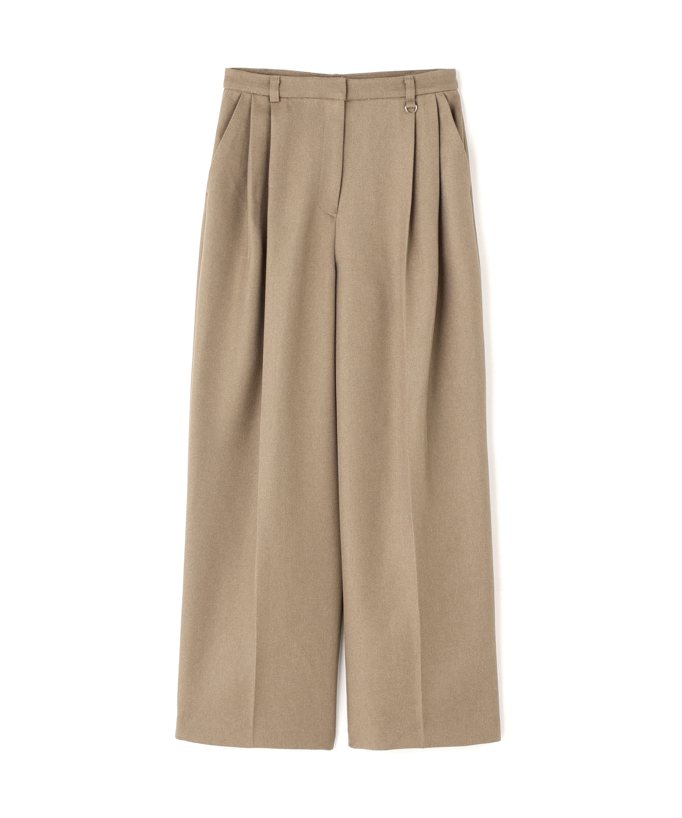  「＜骨格ナチュラル＞ツイーディータックワイドパンツ」|その他|