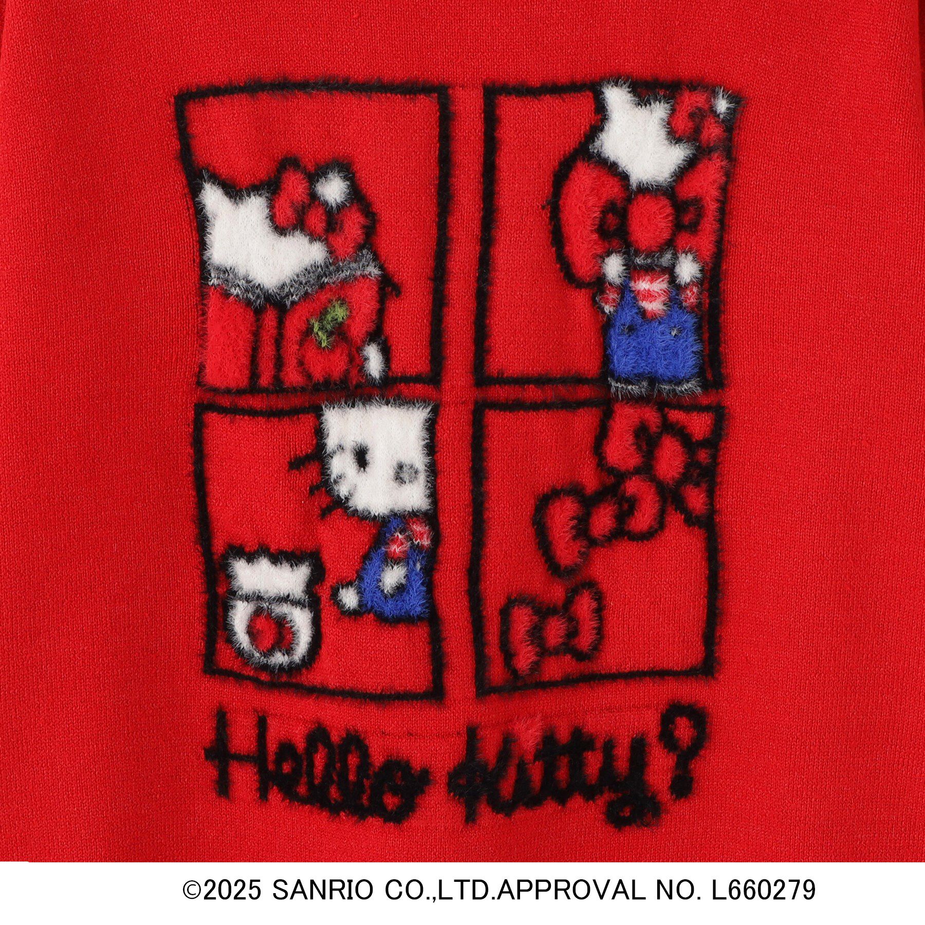 SHOO･LA･RUE「【HELLO KITTYコラボ】スウェットライクニット」|ニット・セーター|