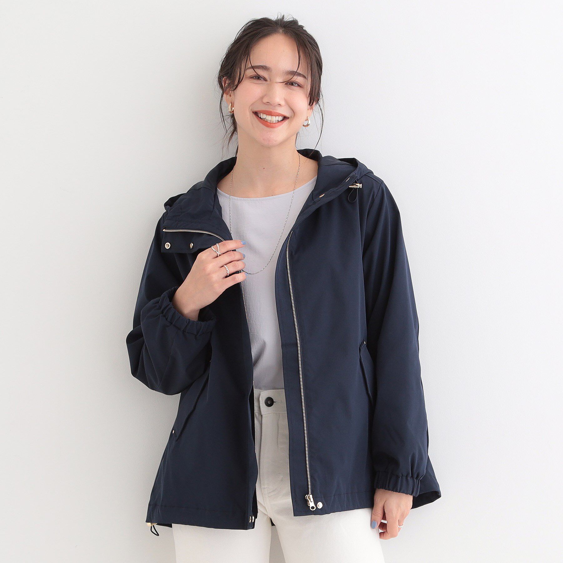 SHOO･LA･RUE「【防花粉/SS-3L】かわいいもかっこいいも叶える 欲張りマウンテンパーカ」|ブルゾン・スタジャン|