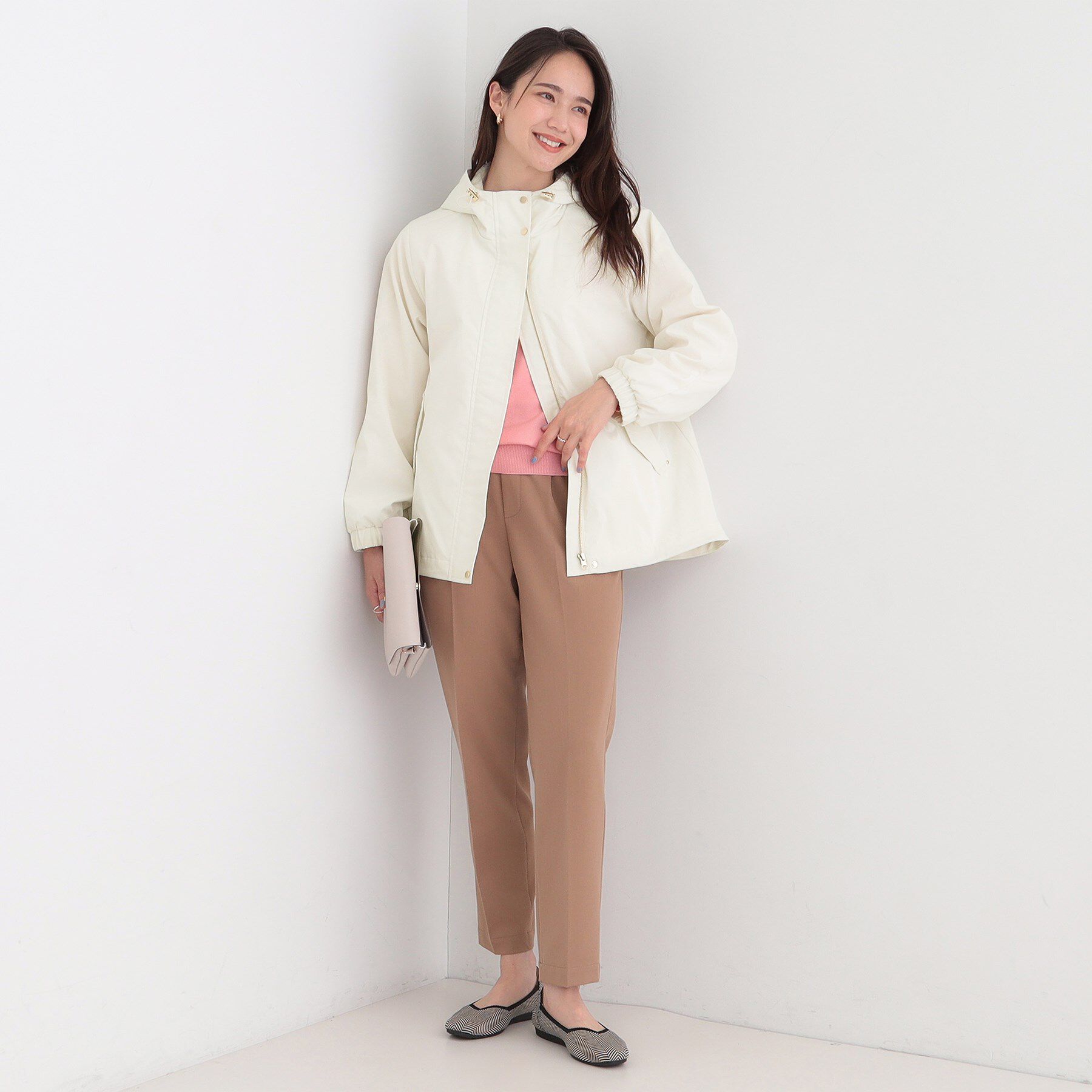 SHOO･LA･RUE「【防花粉/SS-3L】かわいいもかっこいいも叶える 欲張りマウンテンパーカ」|ブルゾン・スタジャン|