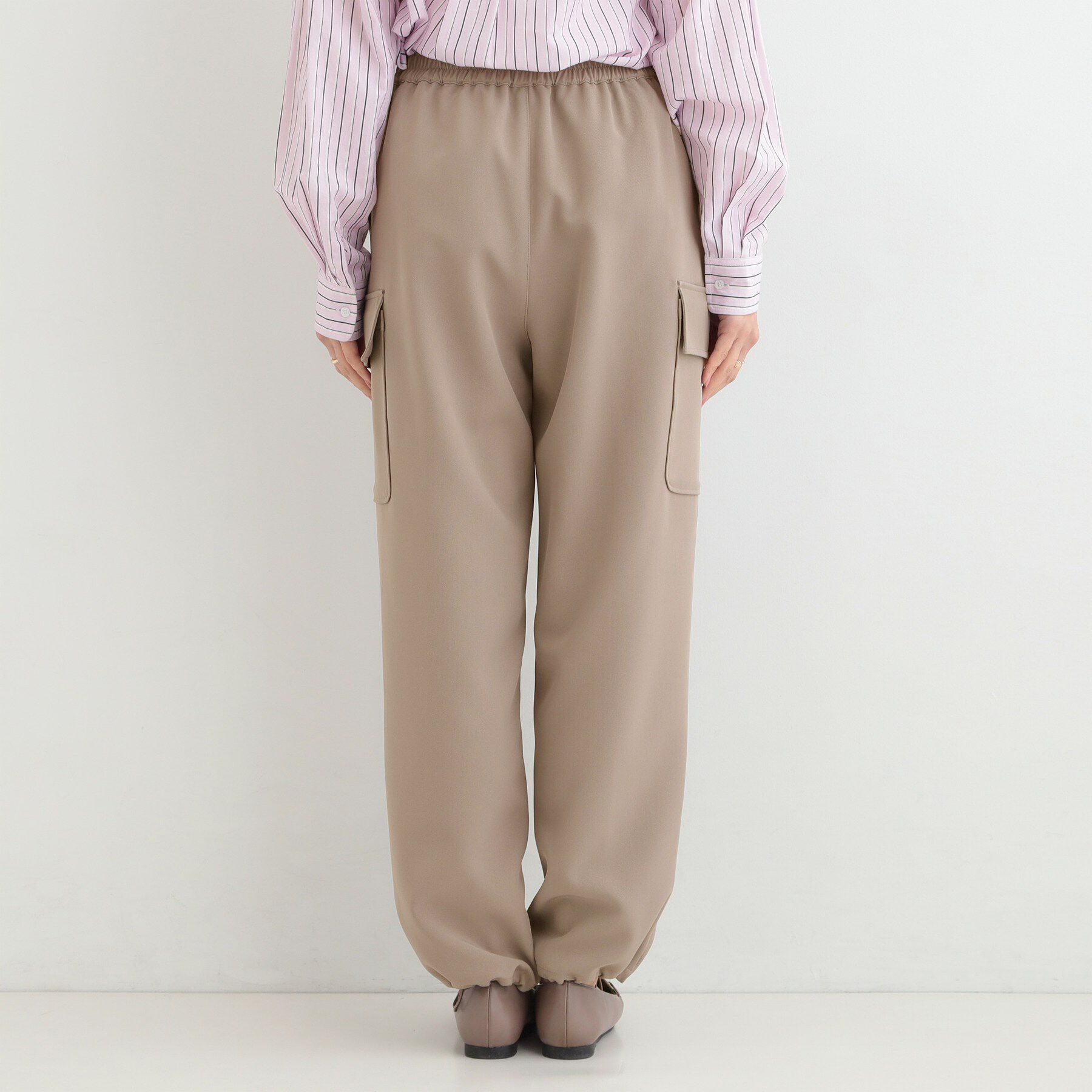 SHOO･LA･RUE「【洗濯機可/S-LL/2WAY】こなれたカジュアルスタイルに イージーカーゴパンツ」|その他|