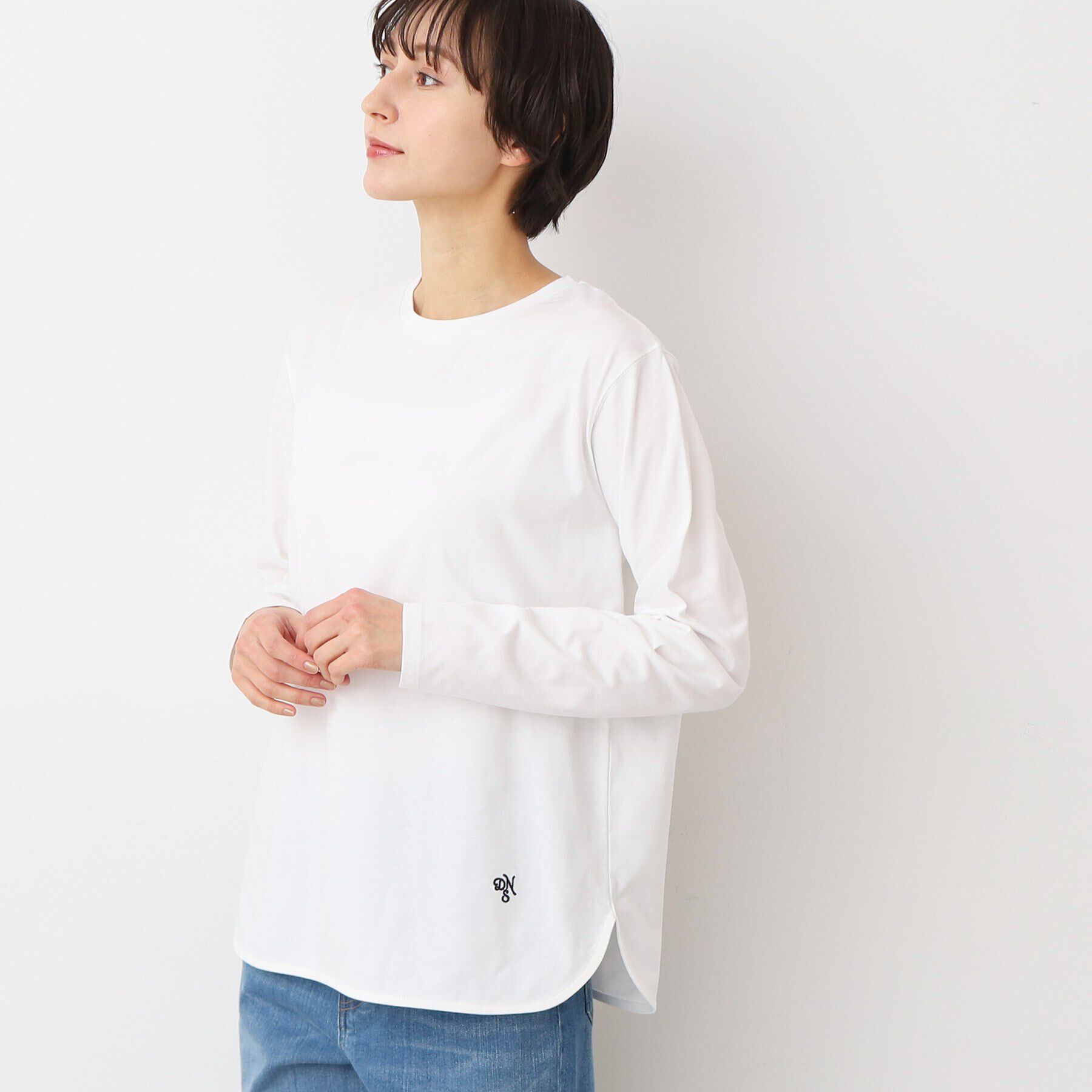 Dessin「【洗える】ロングスリーブTシャツ（XS～L）」|Tシャツ・カットソー|