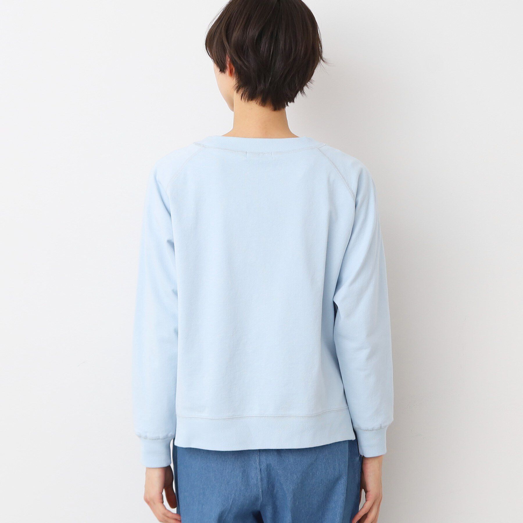 Dessin「【洗える】クロップド丈ロゴカットソー（S～L）」|Tシャツ・カットソー|