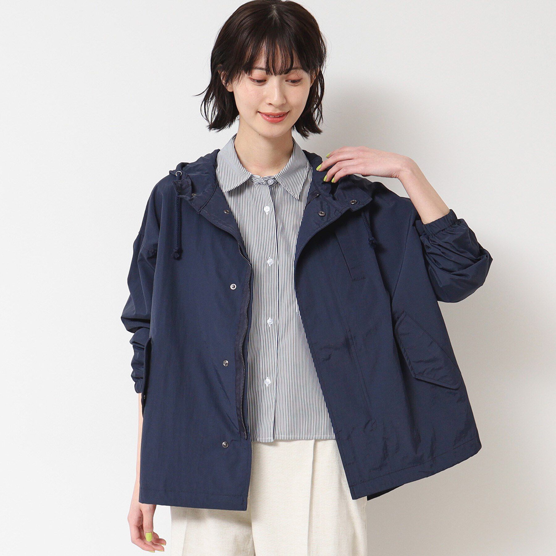 Dessin「【ユニセックス】ナイロンタッサーブルゾン」|ブルゾン・スタジャン|