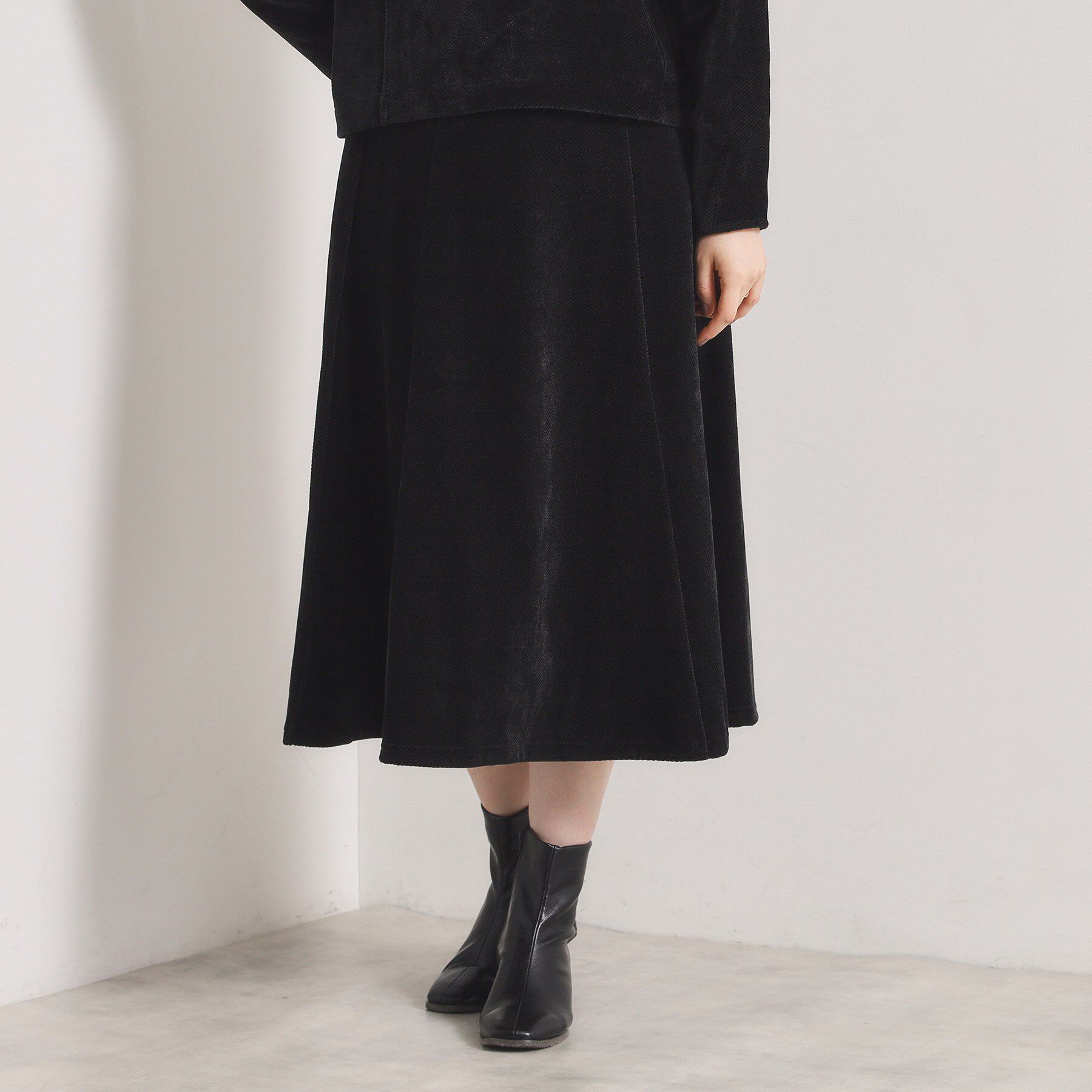 ITS&rsquo;DEMO「【手洗い可／セットアップ可】カットツイルスカート」|スカート|