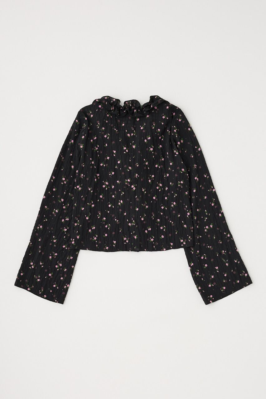 MOUSSY「LACE UP RUFFLE ブラウス」|シャツ・ブラウス|