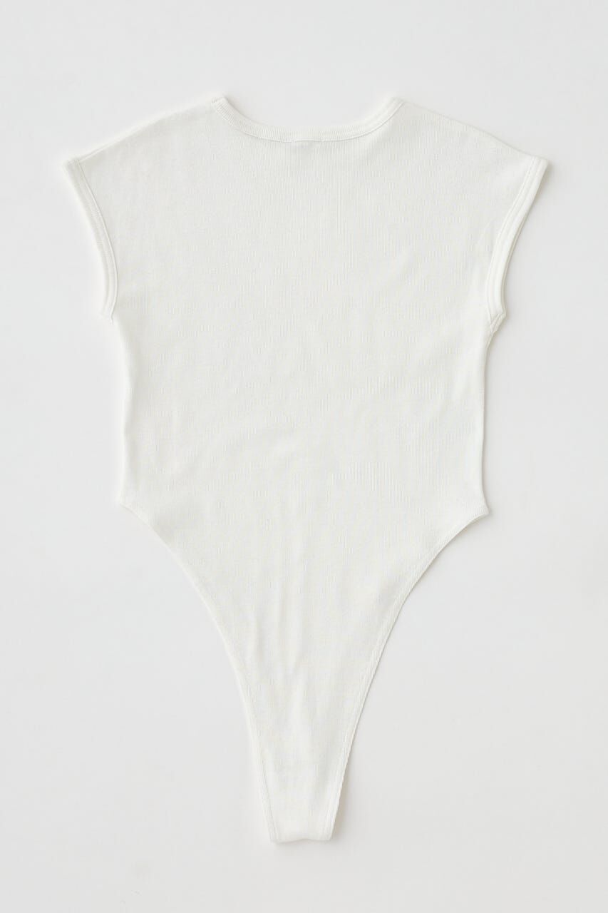 MOUSSY「BASIC RIB ボディスーツ」|Tシャツ・カットソー|