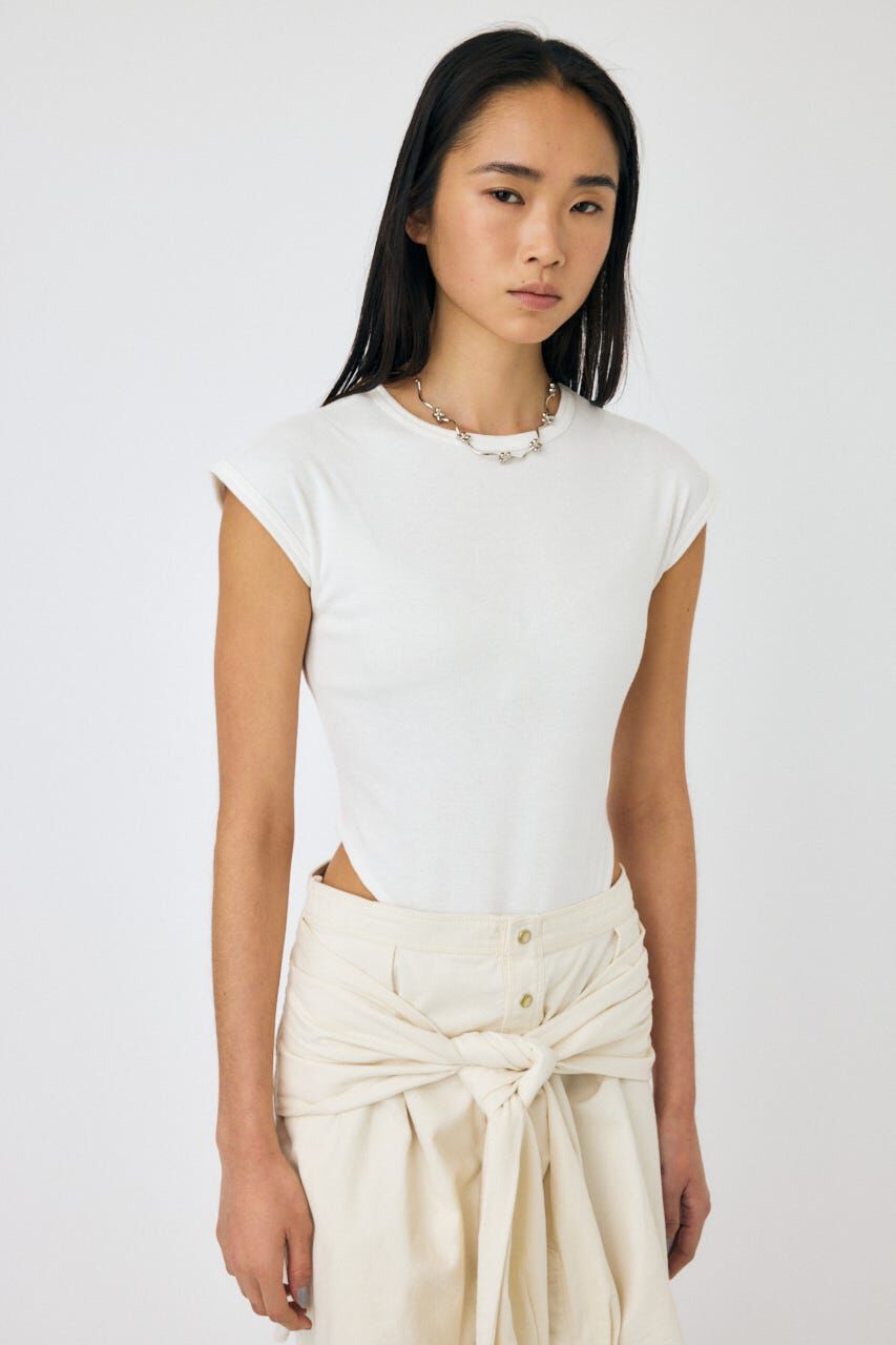 MOUSSY「BASIC RIB ボディスーツ」|Tシャツ・カットソー|