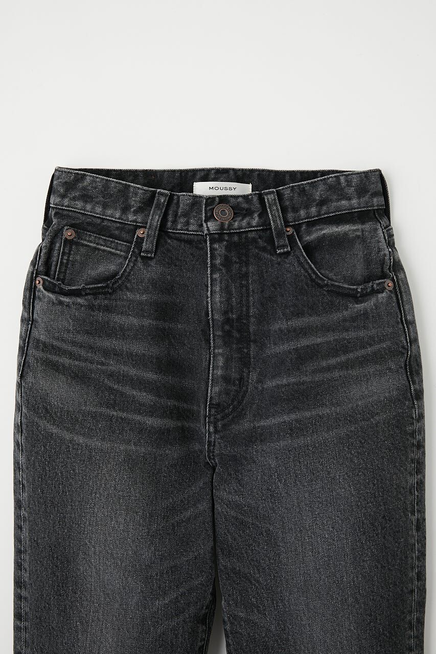 MOUSSY「MVS BLACK FLARE / ロングサイズ」|デニム|