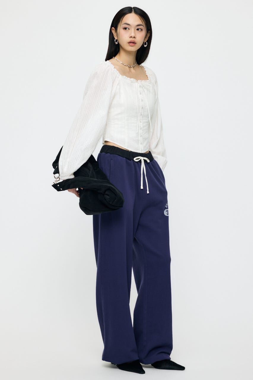 MOUSSY「LACE TRIMMED CORSET ブラウス」|シャツ・ブラウス|