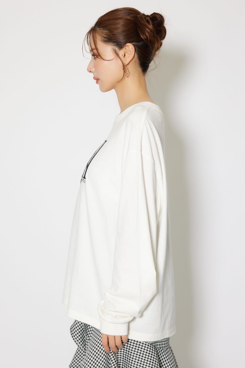 rienda「RDロゴロングTシャツ」|Tシャツ・カットソー|