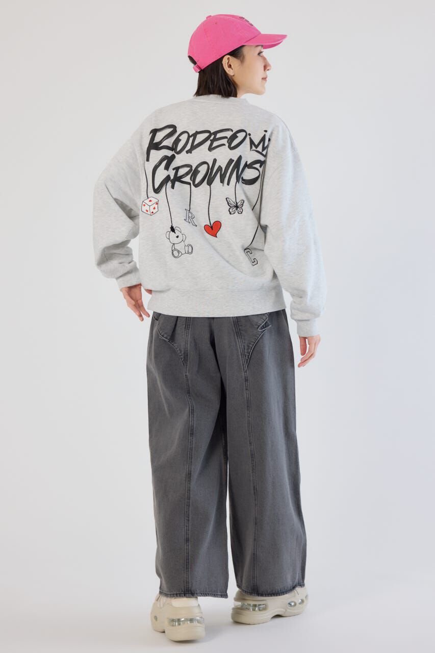 RODEO CROWNS「Dangling Charmsスウェット」|パーカー|