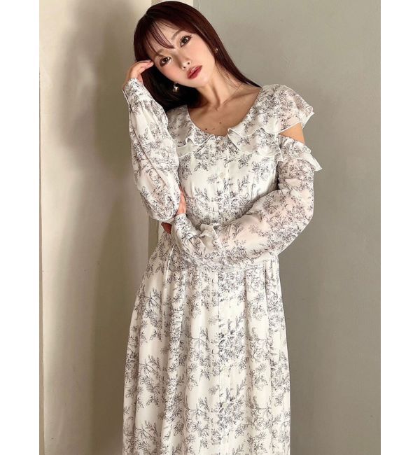 RESEXXY「コルセットシャツフレアワンピース」|ワンピース|