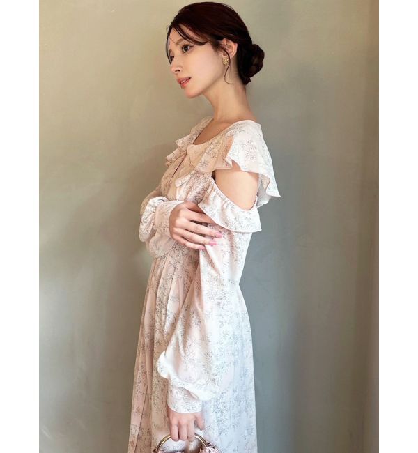 RESEXXY「コルセットシャツフレアワンピース」|ワンピース|