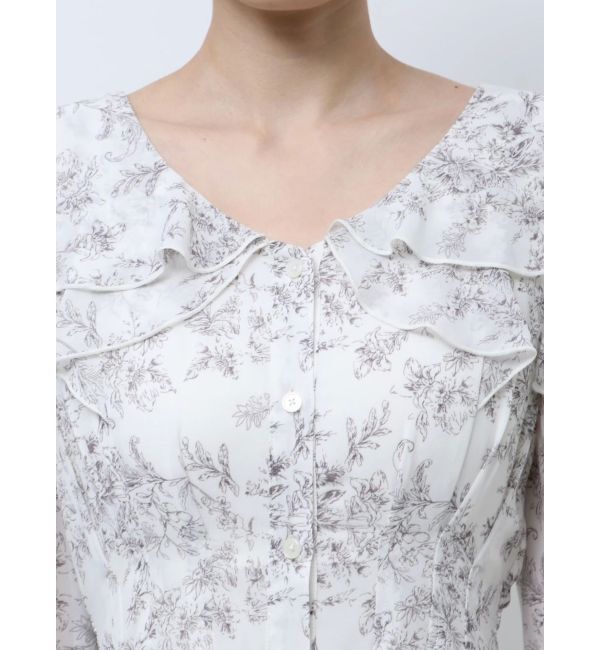 RESEXXY「コルセットシャツフレアワンピース」|ワンピース|