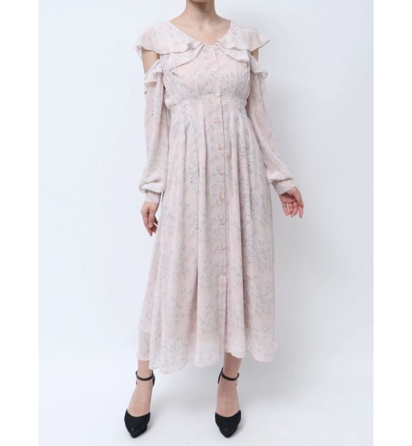 RESEXXY「コルセットシャツフレアワンピース」|ワンピース|