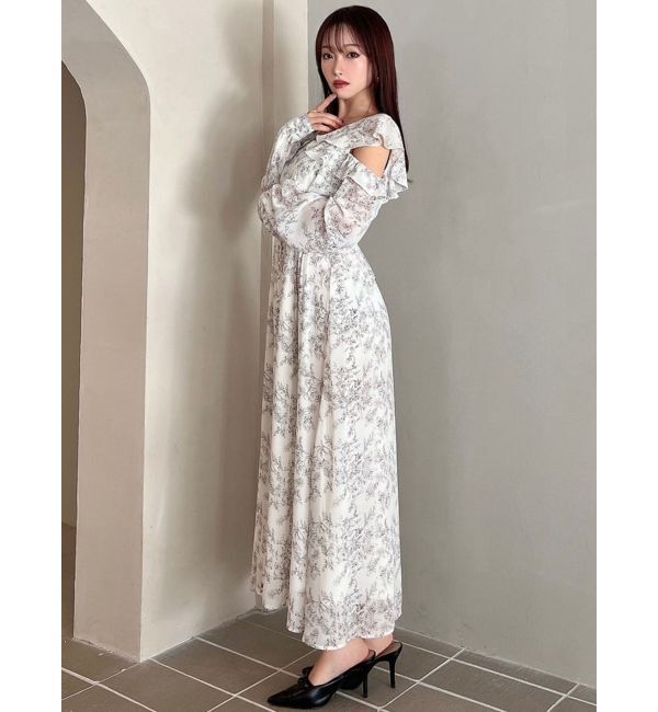 RESEXXY「コルセットシャツフレアワンピース」|ワンピース|