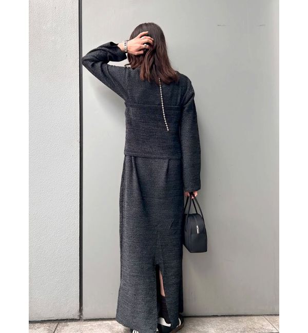 Ungrid「ビスチェセットニットワンピ」|ワンピース|