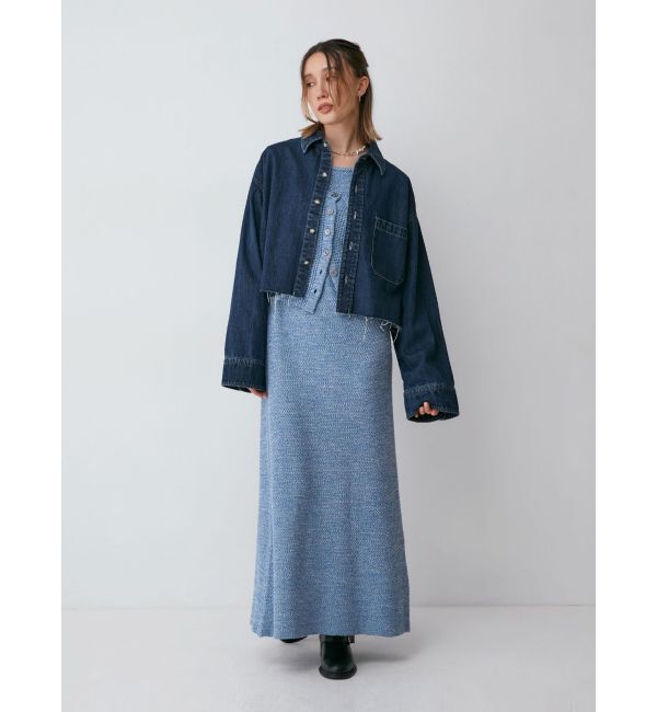 Ungrid「ビスチェセットニットワンピ」|ワンピース|