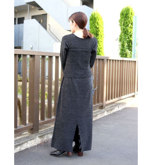 Ungrid「ビスチェセットニットワンピ」|ワンピース|