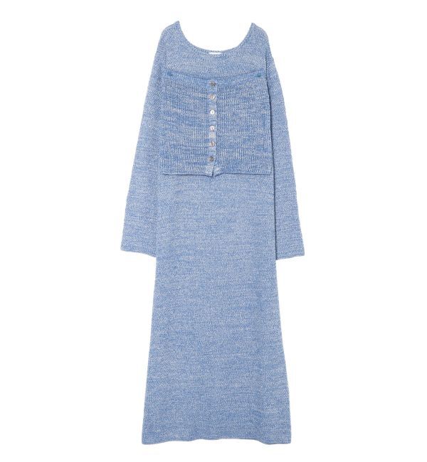 Ungrid「ビスチェセットニットワンピ」|ワンピース|