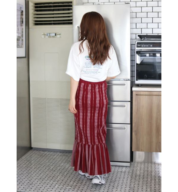 Ungrid「CREST CURLロゴTee」|Tシャツ・カットソー|