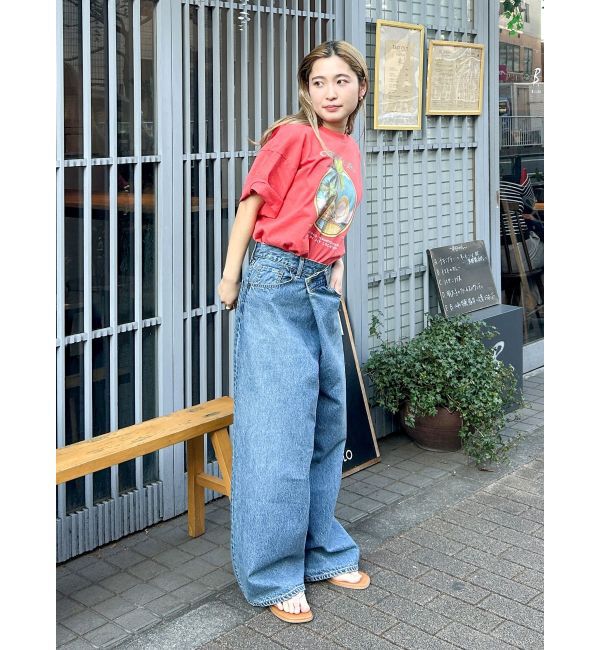 Ungrid「CREST CURLロゴTee」|Tシャツ・カットソー|