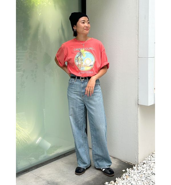 Ungrid「CREST CURLロゴTee」|Tシャツ・カットソー|