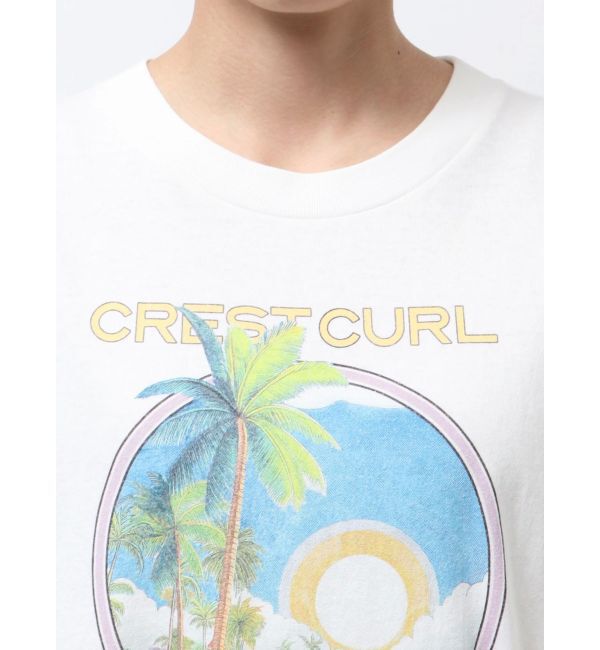 Ungrid「CREST CURLロゴTee」|Tシャツ・カットソー|