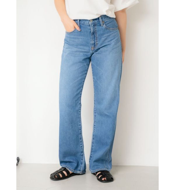 Ungrid「ライトオンスストレートデニム」|デニム|