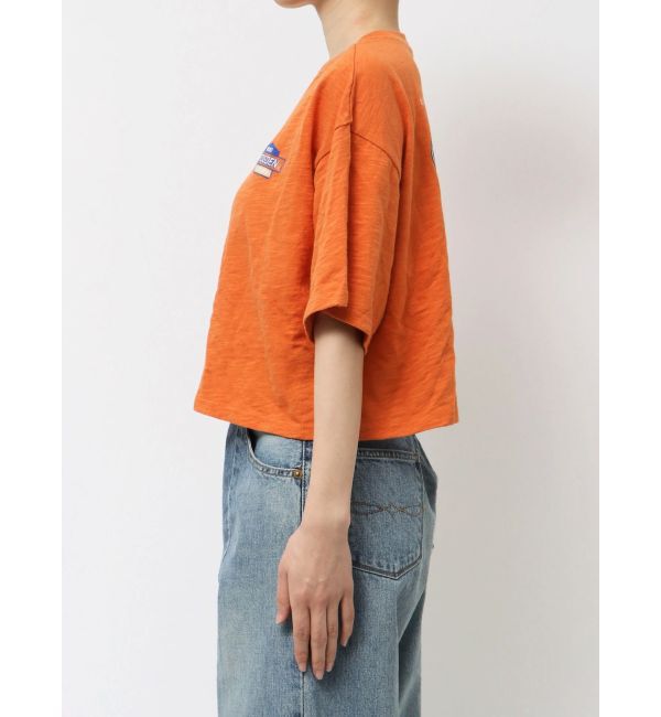 Ungrid「エンブロイダリーダメージロゴTee」|Tシャツ・カットソー|