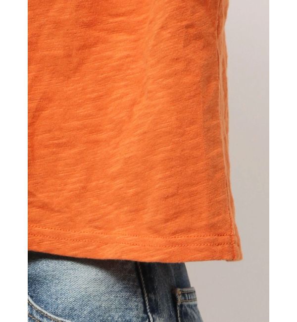 Ungrid「エンブロイダリーダメージロゴTee」|Tシャツ・カットソー|