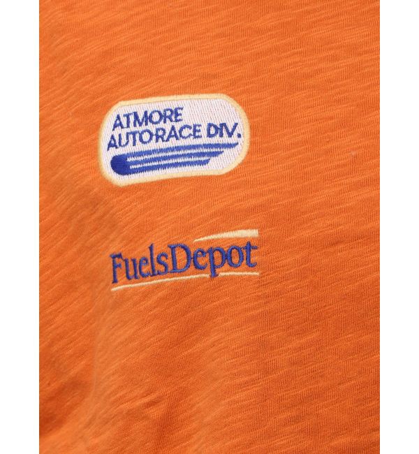 Ungrid「エンブロイダリーダメージロゴTee」|Tシャツ・カットソー|