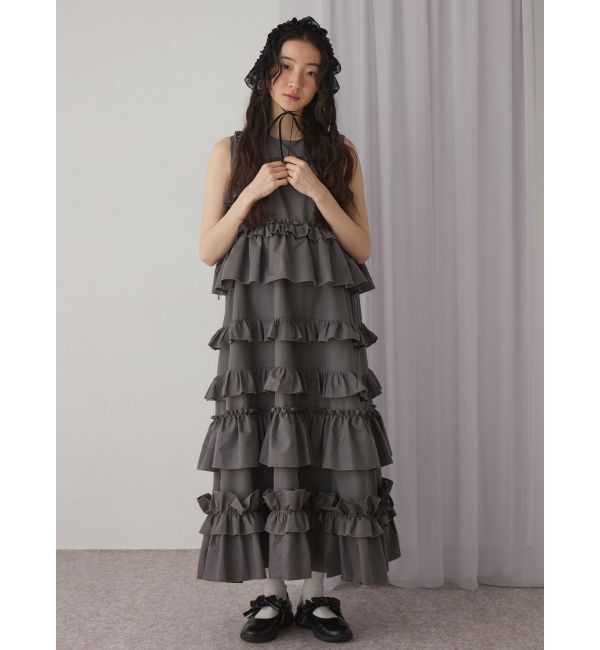 merry jenny「フリルティアードワンピース」|ワンピース|