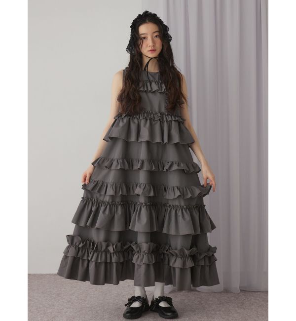 merry jenny「フリルティアードワンピース」|ワンピース|