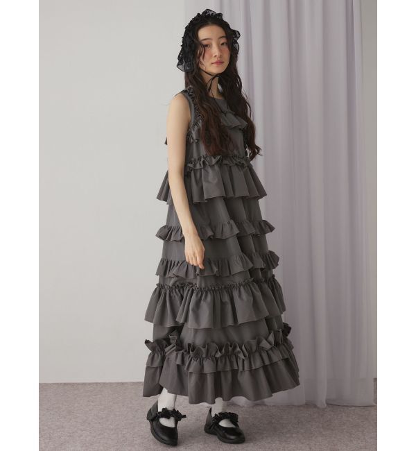 merry jenny「フリルティアードワンピース」|ワンピース|